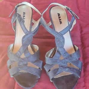 Women's dress black sandal